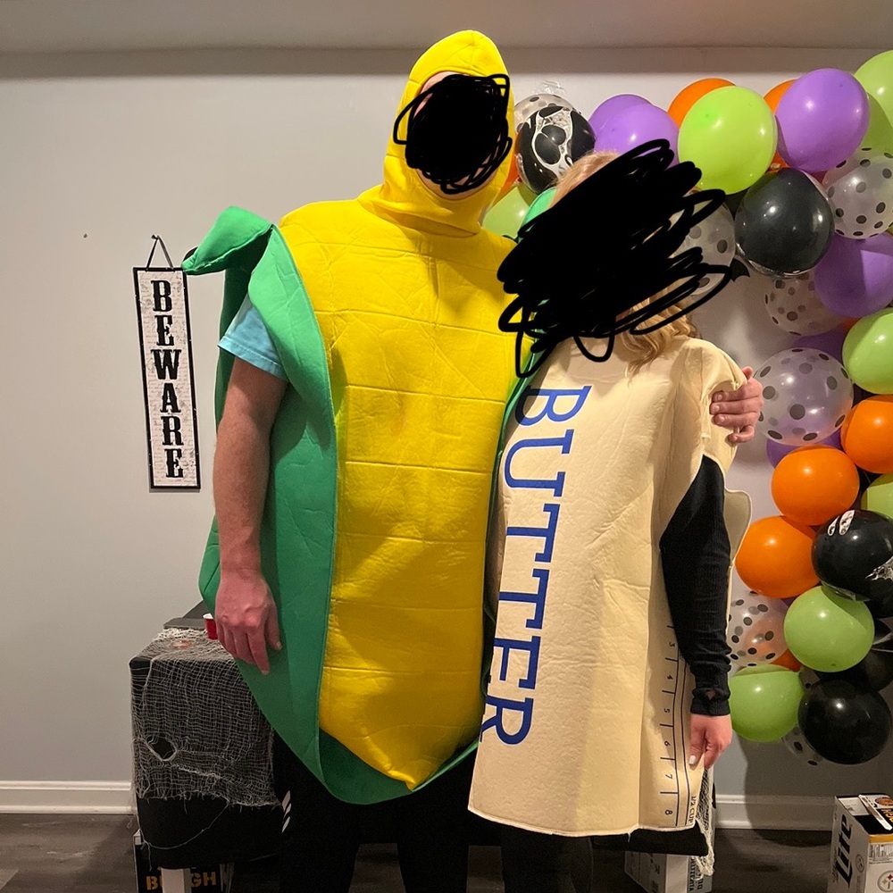 Corn on the cob Halloween costume